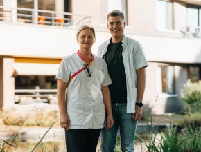 Twee ConnectGroep zorgverleners 